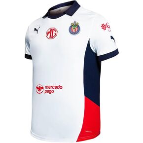 PUMA Kids Boys Chg Away Collared Short Sleeve Replica Jersey 24-25 كاجوال - أبيض in Kuwait