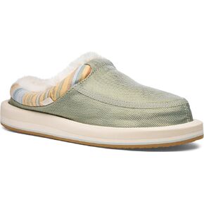 Sanuk Womens Donna Cozy Slippers | Yoga Mat Footbed | Cozy Faux Shearling Lined House Slippers in Saudi Arabia