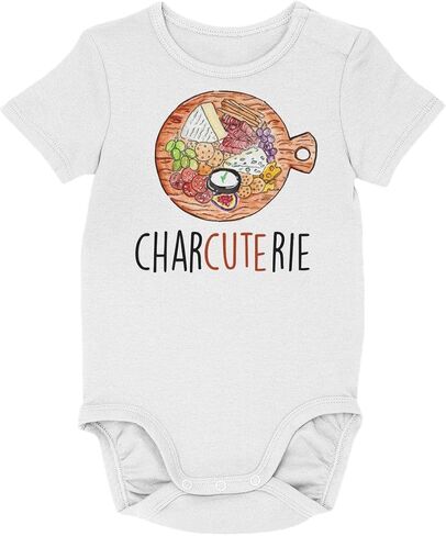 Charcuterie Cheese - Baby Boy Girl Clothes Infant Bodysuit Funny Cute Newborn in Saudi Arabia