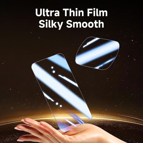 Screen Protector for DJI Pocket 3, Scratch Resistant Tempered Glass Film, 9H Hardness, Tempered Film for Osmo Pocket 3 Lens Screen Protective Film Combo Accessories, Film with Installation Tool in Saudi Arabia