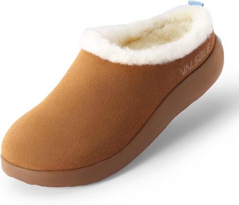 VALSOLE Winter Thermal Slippers for Women and Men, Arch Support House Shoes, 220+ Lbs Plantar Fasciitis Flat Feet Slippers, Warm Slip-on Slippers for Indoor Outdoor in Kuwait