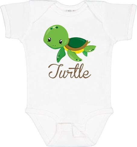 inktastic Little Turtle Baby Bodysuit in Saudi Arabia