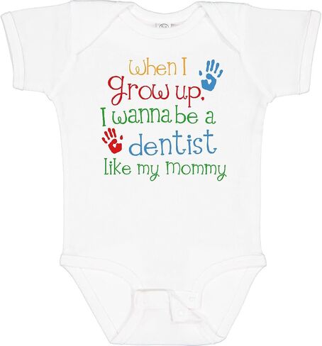inktastic Dentist Like Mommy Baby Bodysuit in Saudi Arabia