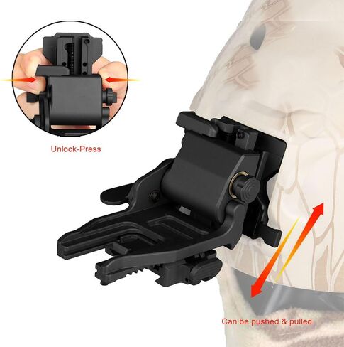 نظارات الرؤية الليلية NVG Mount for L4G24 Metal Helmet Mount PVS15/18 in Kuwait