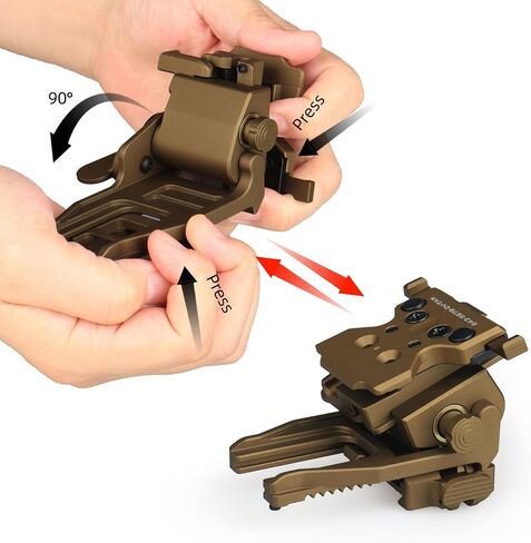نظارات الرؤية الليلية NVG Mount for L4G24 Metal Helmet Mount PVS15/18 in Kuwait