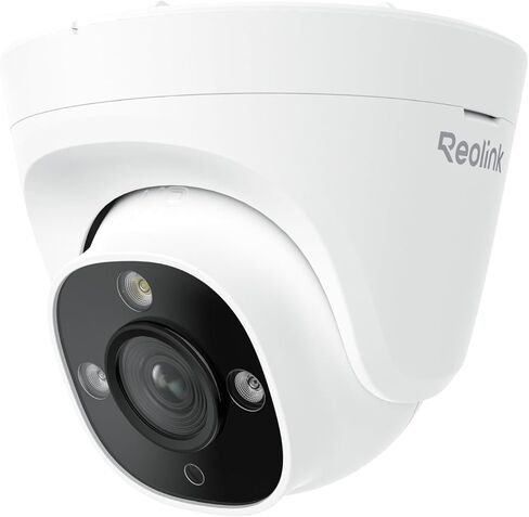 كاميرا أمان REOLINK Pro-Grade 4K، رؤية ليلية ملونة، عرض قطري 125 درجة، حماية محيطية، اكتشاف ذكي، محادثة ثنائية الاتجاه، تسجيل 24/7، مقاومة للطقس IP67، RP-PCT8M in Kuwait