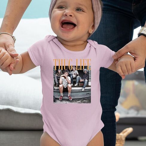 Golden Girls Thug Life Street Infant One-Piece Bodysuit, Soft Cotton in Saudi Arabia