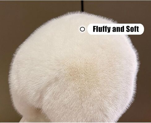Women Cute House Slippers Fuzzy Warm Cozy Fluffy Winter Slipper Snow Ball Shape Indoor in Saudi Arabia