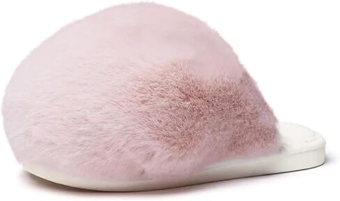 Women Cute House Slippers Fuzzy Warm Cozy Fluffy Winter Slipper Snow Ball Shape Indoor in Saudi Arabia