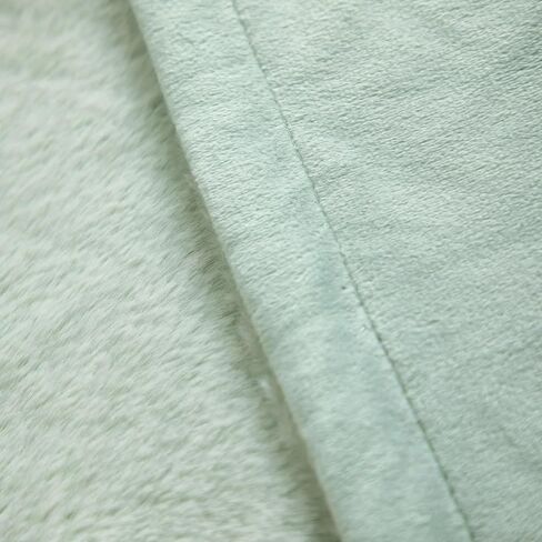 Reverse Backdye Faux Fur to Micromink Baby Blanket, Taupe – Soft Blanket for Bed, Cozy Couch, Black and Brown Throw Blanket, Plush and Comfortable. in Saudi Arabia