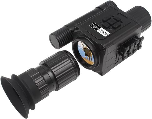 نطاق الرؤية الليلية، منظار أحادي للرؤية النهارية/الليلية 940 نانومتر مع كاميرا وفيديو، نظارات رؤية بعدسة بؤرية 50 مم للصيد الليلي والتخييم ومكافحة الآفات in Kuwait