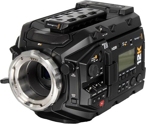 بلاك ماجيك ديزاين URSA Mini Pro 12K (PL) | كاميرا سينما رقمية Super 35 بدقة 12K وحامل PL | لإنتاج الأفلام والتلفزيون والإنتاج التجاري والاستوديو (CINEURSAMUPRO12K) + بطاقة سعة 256 جيجابايت + حقيبة + المزيد in Kuwait