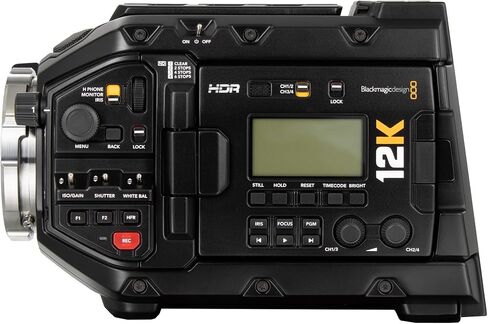 بلاك ماجيك ديزاين URSA Mini Pro 12K (PL) | كاميرا سينما رقمية Super 35 بدقة 12K وحامل PL | لإنتاج الأفلام والتلفزيون والإنتاج التجاري والاستوديو (CINEURSAMUPRO12K) + بطاقة سعة 256 جيجابايت + حقيبة + المزيد in Kuwait
