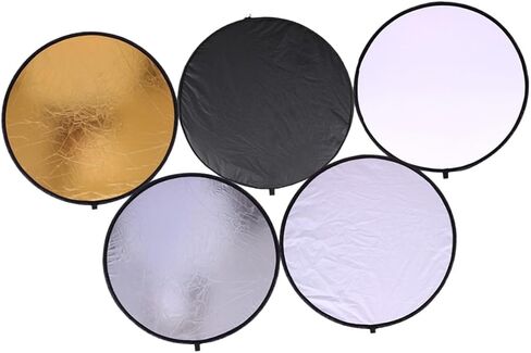 Foldable Photography Reflective Board for Jewelry Product Photography Portable Light Reflector with Accurate Color Temperature for Portrait and Macro Shots in Saudi Arabia
