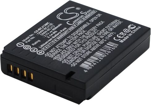 بطارية بديلة لباناسونيك لوميكس DMC-LX7 لوميكس DMC-LX5 لوميكس DMC-LX5GK لوميكس DMC-LX7W لوميكس DMC-LX7GK لوميكس DMC-LX7 10.1 لوميكس DMC-LX5W لوميكس DMC-LX7K DMW-BCJ13 DMW-BCJ13PP DMW-BCJ13E (850 مللي أمبير) in Kuwait