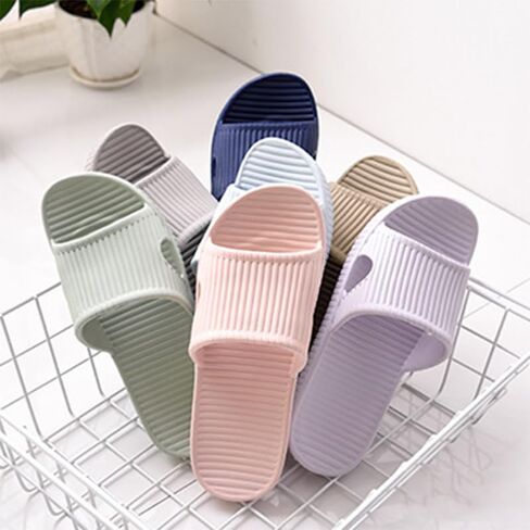 Durable Shower Slippers for Men and Women, Fast-Drying Non-Slip Shoes for Bathroom, Pool and Beach, Lightweight Comfortable Sandals Indoor&Outdoor in Saudi Arabia
