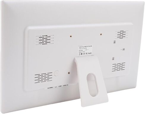 إطار صور رقمي Goshyda مقاس 18.5 بوصة بتقنية WiFi مع ذاكرة 32 جيجابايت | شاشة LED عالية الدقة ومتعددة اللغات | المشاركة عن بعد والتدوير التلقائي للمنزل (قابس أمريكي) in Kuwait