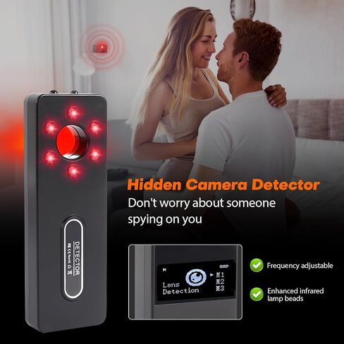 S88 Office Anti-Spy Detector - حماية خصوصية الأعمال من أخطاء التردد اللاسلكي والكاميرات المخفية وتتبع نظام تحديد المواقع العالمي (GPS). in Saudi Arabia