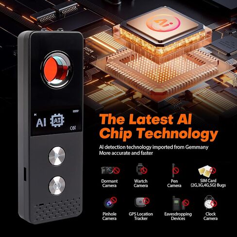 S88 Office Anti-Spy Detector - حماية خصوصية الأعمال من أخطاء التردد اللاسلكي والكاميرات المخفية وتتبع نظام تحديد المواقع العالمي (GPS). in Saudi Arabia