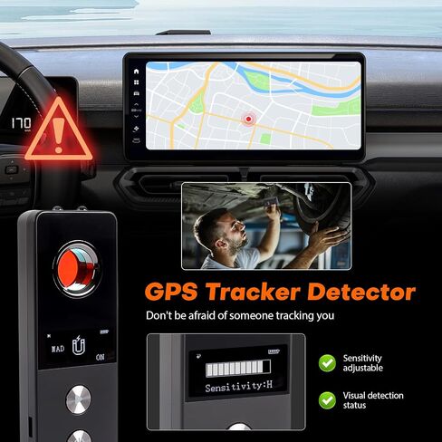 S88 Office Anti-Spy Detector - حماية خصوصية الأعمال من أخطاء التردد اللاسلكي والكاميرات المخفية وتتبع نظام تحديد المواقع العالمي (GPS). in Saudi Arabia