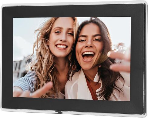 10.1 Inch Digital Photo Frame with LED LCD Touch Screen, Rotating Display, Remote Sharing WiFi, for Android 6.0 Uhale Software (US Plug) in Saudi Arabia
