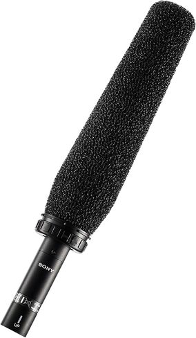 Sony ECM-678/9X Professional Microphone – Low-Noise XLR Electret Condenser Mic for Broadcast, Film, Interviews, & Field Recording + Mic Cleaner + Microfiber Cloth + Cable Ties (Renewed) in Saudi Arabia