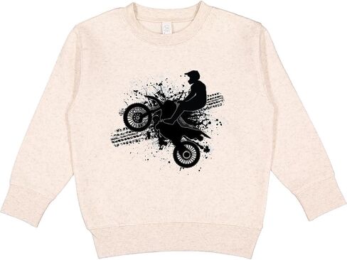 inktastic Motocross Dirt Biking BMX Toddler Sweatshirt in Saudi Arabia