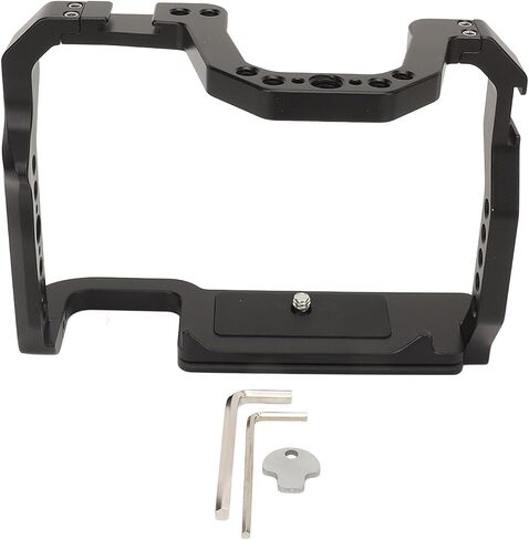 Acouto Camera 70D 80D with Cold Shoe and Arca Slide Slot - Aluminum Alloy Camera Video Rig with 1/4inch 3/8inch Threaded Hole - ElectronicsCamera & PhotoAccessoriesProfessional Video in Saudi Arabia