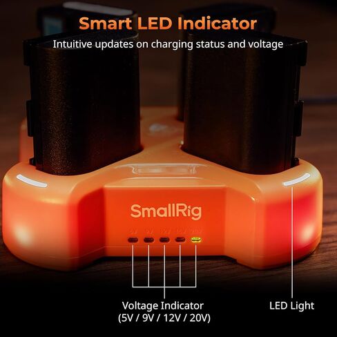 SmallRig R5 / R5 C / R6 Cage for Canon and 4-Slot Charger for Canon LP-E6NH Battery in Saudi Arabia