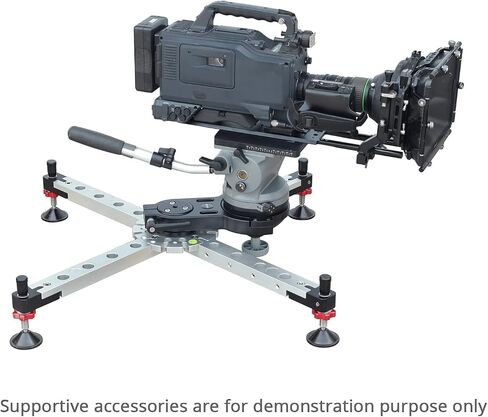 PROAIM Long Offset Euro/Elemac to 150mm Bowl Adapter Bracket. for Film Dollies & Cine-Style Bazookas. Payload up to 100kg/220lb in Saudi Arabia