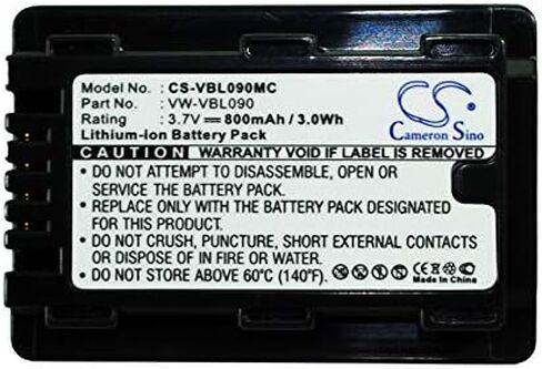 بطارية بديلة XSP لـ SDR-S50N، SDR-H85A، HDC-SD60، SDR-H85K، SDR-H85S، SDR-S50، SDR-T50، HDC-HS60K، HDC-SD60K، HDC-SD40، HDC-TM55K، SDR-S50K، SDR-T50K، SDR-H85، HDC-TM60، حقوق السحب الخاصة-S50 in Kuwait