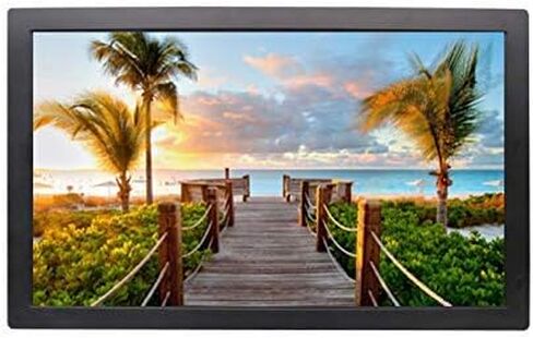 إطارات الصور الرقمية 21.5 بوصة HD 1920 × 1080 دقة عرض عالية السطوع مشغل إعلانات مشغل فيديو ترويجي إطار صورة رقمي مثبت على الحائط، in Kuwait