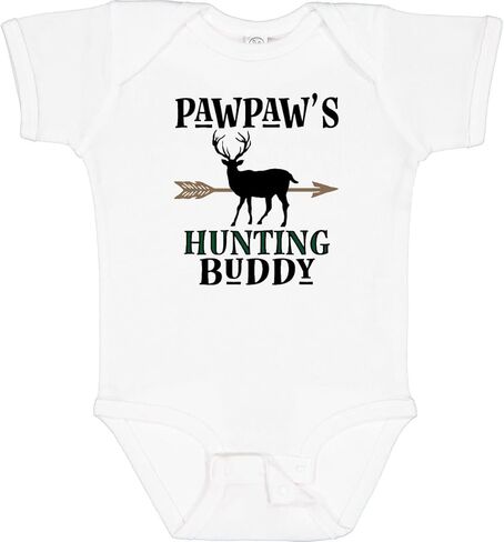 بدلة أطفال من Inktastic Pawpaw Hunting Buddy Bow Hunter in Kuwait
