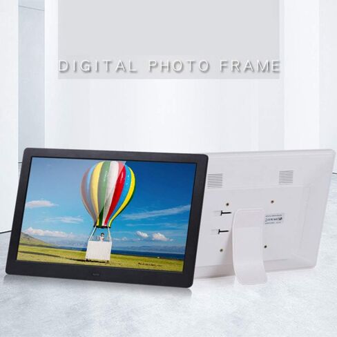 إطار صور رقمي، شاشة لمس IPS مقاس 13.3 بوصة، شاشة HD عالية الدقة 1280 × 800 - منبه تقويم الصور/الموسيقى/مشغل الفيديو ومؤقت تشغيل/إيقاف تلقائي، يدعم USB وبطاقة SD، in Kuwait