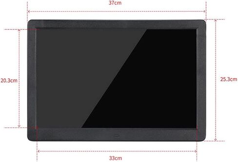 إطار صور رقمي، إطار صور رقمي بشاشة LED عالية الدقة مقاس 15.4 بوصة على الوجهين، شاشة كبيرة مقاس 16:10، دقة 1280 × 800، شاشة تعمل باللمس، هي أفضل هدية للعائلة والجمعة، in Kuwait
