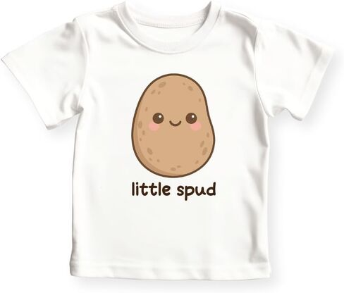 Littls Spud Baby Bodysuit, Toddler, Kids T-Shirt - Cute Potato Outfit for Children Funny Potato Tee in Saudi Arabia