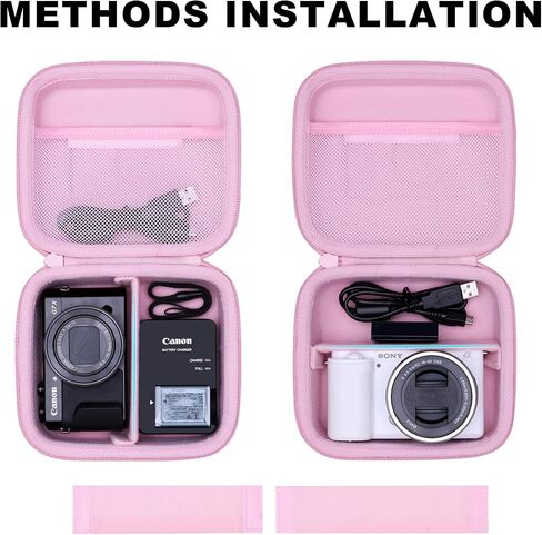 Hard Case for Sony Alpha a6400/a6100/ZV-E10/ZV-E10 II/a6700 Camera, Black in Kuwait