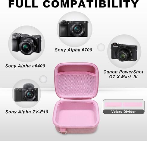 Hard Case for Sony Alpha a6400/a6100/ZV-E10/ZV-E10 II/a6700 Camera, Black in Kuwait