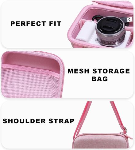 Hard Case for Sony Alpha a6400/a6100/ZV-E10/ZV-E10 II/a6700 Camera, Black in Kuwait