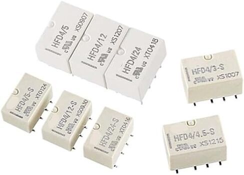 5 قطعة مرحل HFD4/512 24VDC 2A 8-Pin تحويل مجموعتين (5 قطعة HFD4-5V) in Saudi Arabia