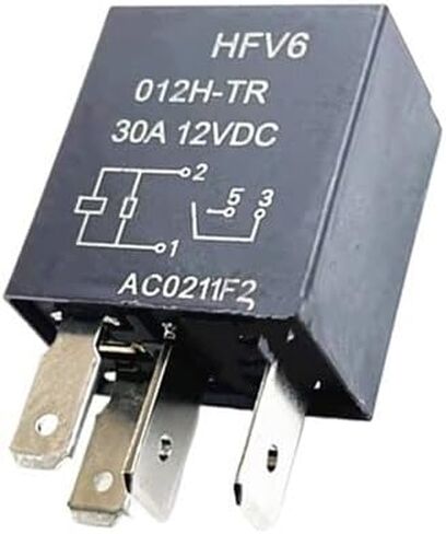 HFV6 012H-TR 30A 12VDC for Fan Pump air Conditioning Relay(5PCS HFV6 012H-TR) in Saudi Arabia