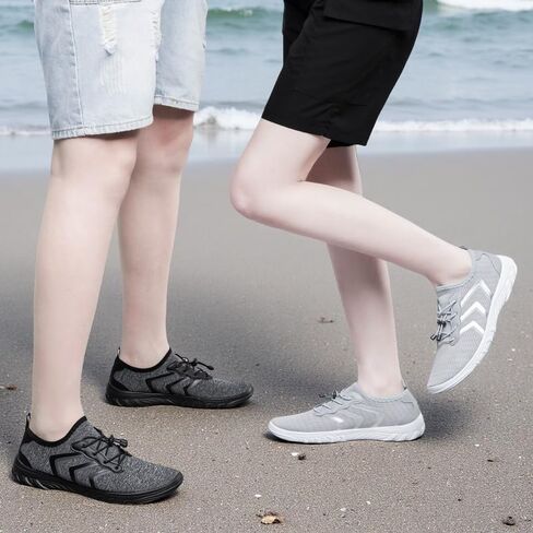 أحذية مائية من SILLENORTH للرجال والنساء سريعة الجفاف أحذية مائية للشاطئ وحمام السباحة والسباحة والتجديف وركوب القوارب والمشي لمسافات طويلة in Kuwait