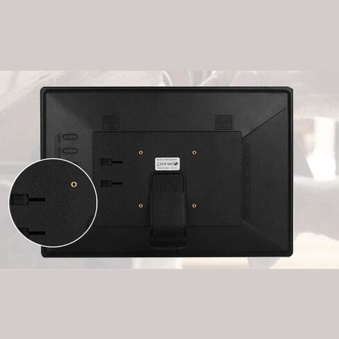 إطار صور رقمي عالي الدقة مقاس 13.3 بوصة بدقة 1366 * 768، إطار صور رقمي بشاشة مقسمة جديدة IPS Hd، وتذكير بتقويم تشغيل الفيديو والموسيقى، ومستشعر الحركة، in Kuwait
