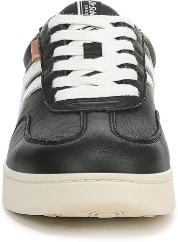 Dr. Scholl's Women's Rebel Sport Sneaker Black/Off White Leather 8.5 M in Saudi Arabia