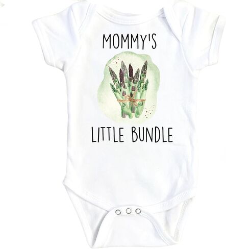 Asparagus Bundle - Baby Boy Girl Clothes Infant Bodysuit Funny Cute Newborn in Saudi Arabia