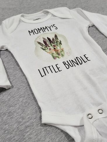 Asparagus Bundle - Baby Boy Girl Clothes Infant Bodysuit Funny Cute Newborn in Saudi Arabia