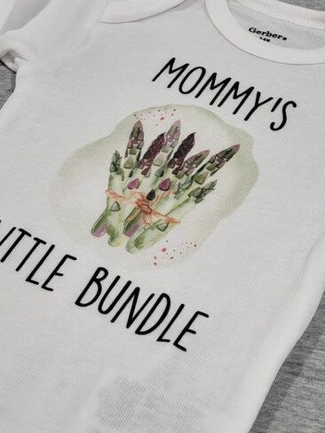 Asparagus Bundle - Baby Boy Girl Clothes Infant Bodysuit Funny Cute Newborn in Saudi Arabia