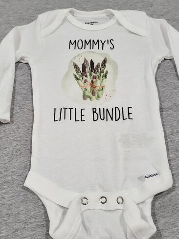 Asparagus Bundle - Baby Boy Girl Clothes Infant Bodysuit Funny Cute Newborn in Saudi Arabia