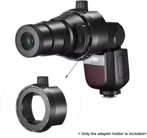 Square Head Flashing Adapter Compatible for AKR25 Flashing Speedlight for Enhances Connection Stability and Efficiency in Saudi Arabia