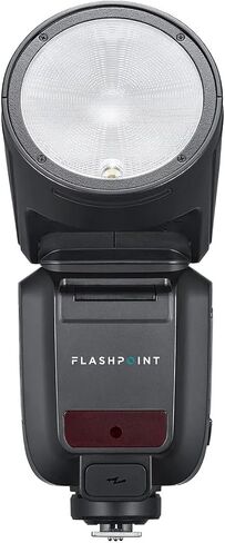 Flashpoint X100 TTL R2 فلاش رأس مستدير ليثيوم أيون على الكاميرا in Saudi Arabia